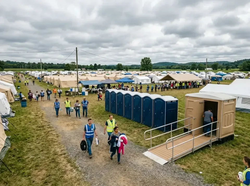 disaster-relief-camp-restrooms-010 — frequently asked questions, Dumpster & Portable Bathrooms Rental in Crooked River Ranch…